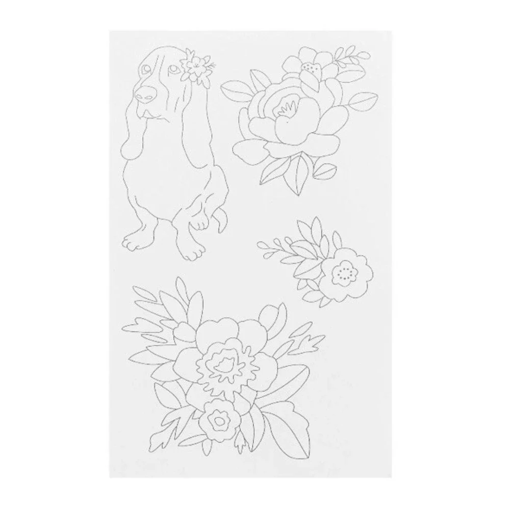 Pioneer Woman Floral Iron-on Embroidery Transfer Patterns NEW
